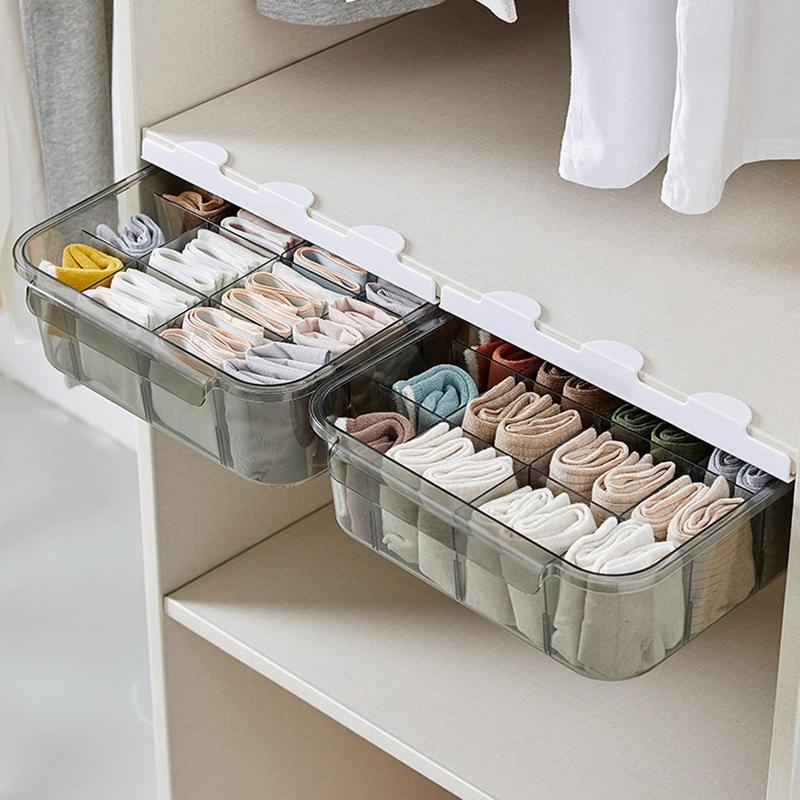 boîte de rangement pour sous-vêtements coulissants