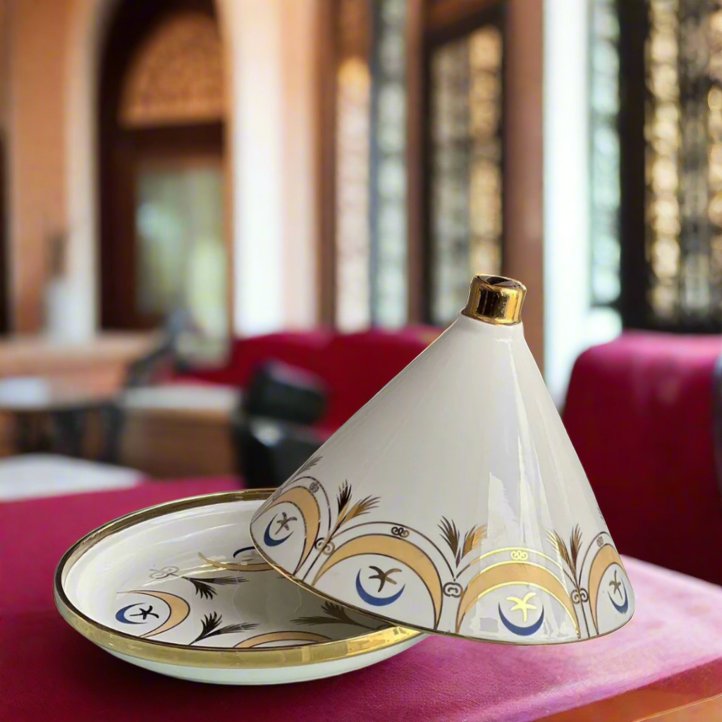 Tajine Marocain Coloré en Céramique
