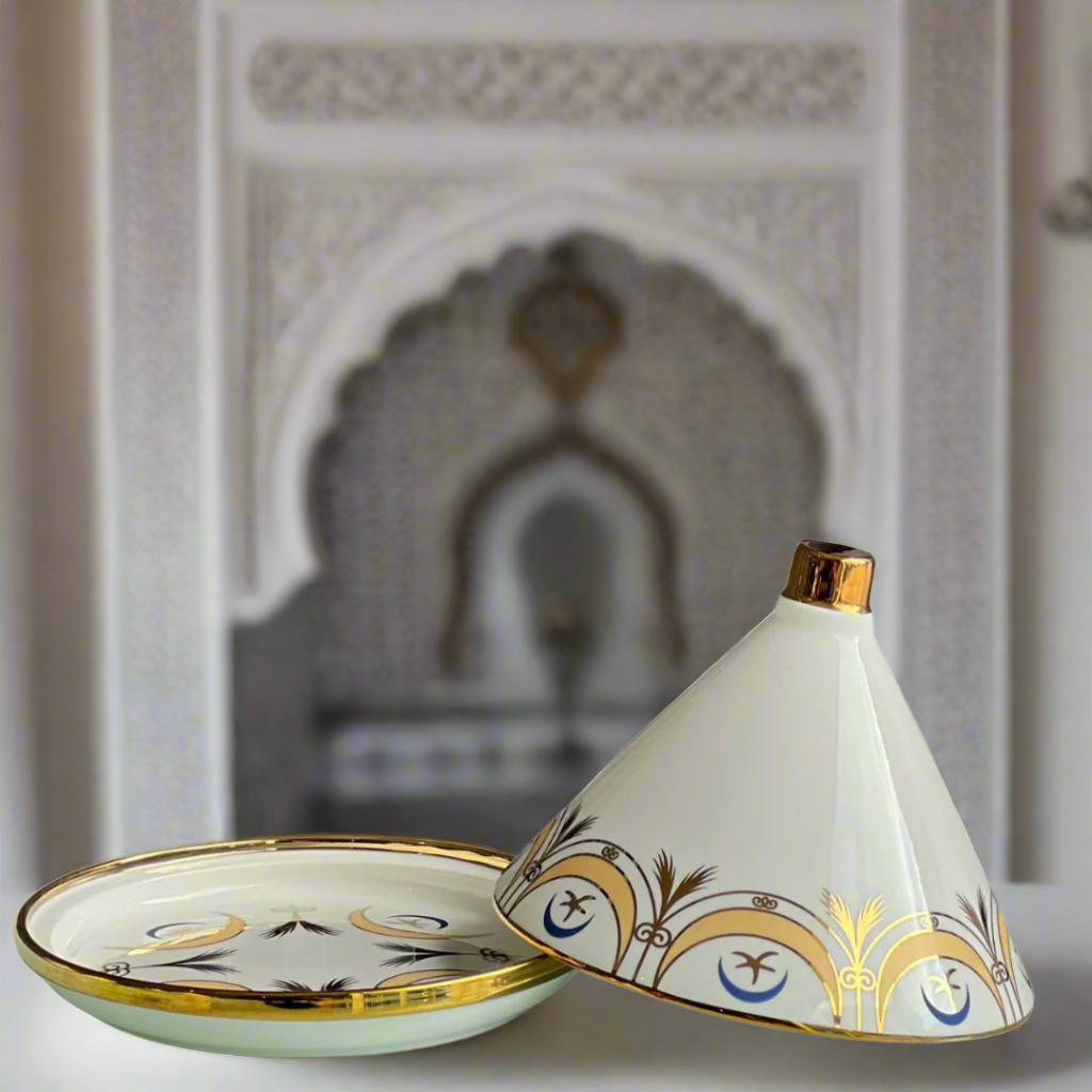 Tajine Marocain Coloré en Céramique