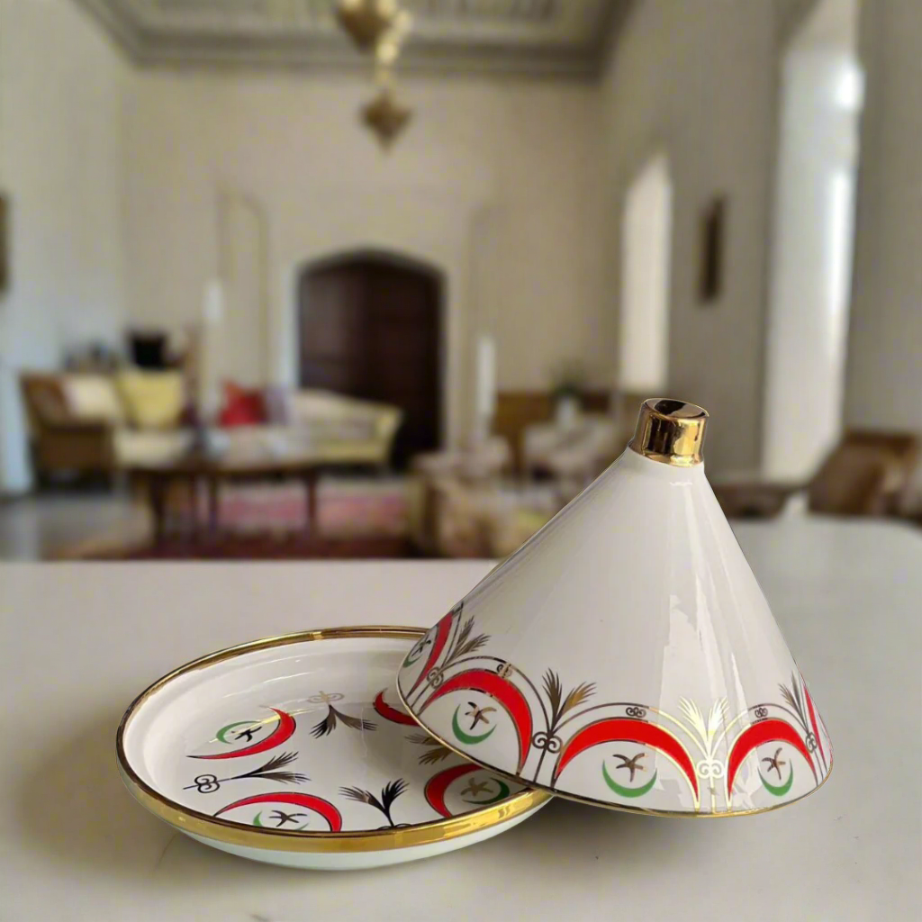 Tajine Marocain Coloré en Céramique