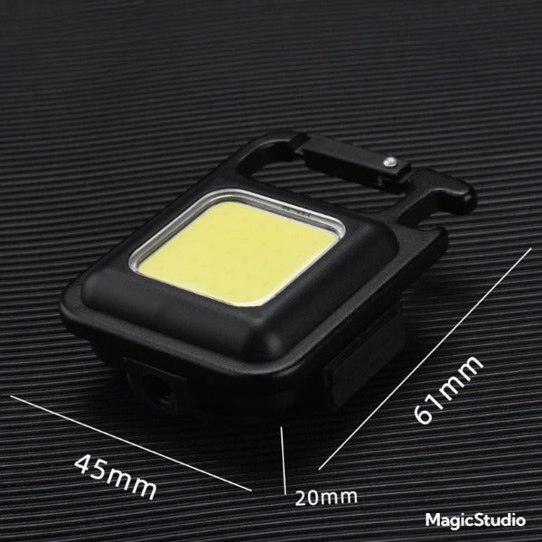 Petite lampe de poche lampe de travail portative USB rechargeable.