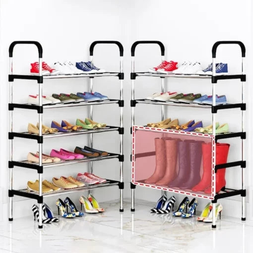 Étagère à chaussures à 6 niveaux