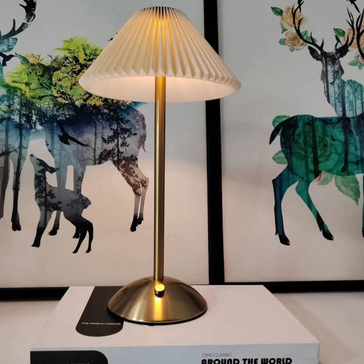 Lampe de Table Rétro avec Variateur Tactile