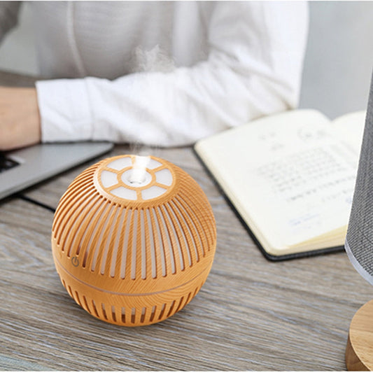 Humidificateur à ultrasons à brume fraîche en bois pour l'humidité de la pièce