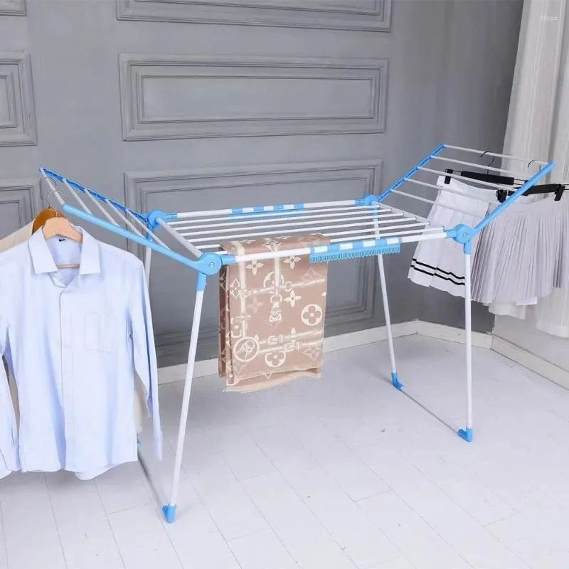 Étendoir à Linge Pliable , Compact, Pratique et Polyvalent pour Intérieur et Extérieur