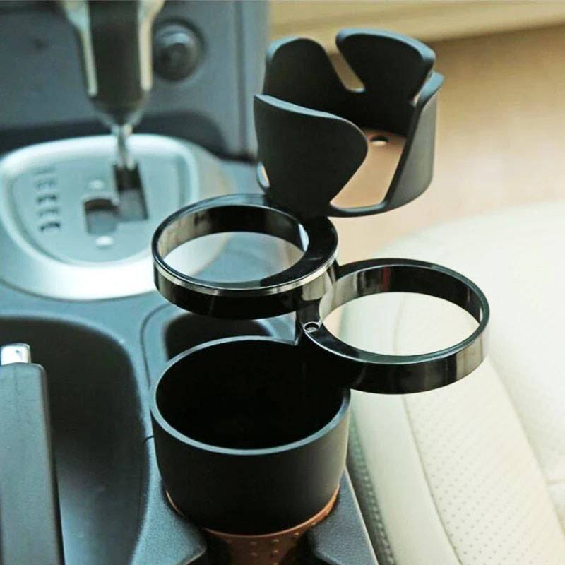 Porté Gobelet Voiture portable pivoté à 360°