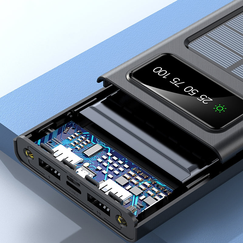 Banque d'énergie solaire portable 30 000 mAh