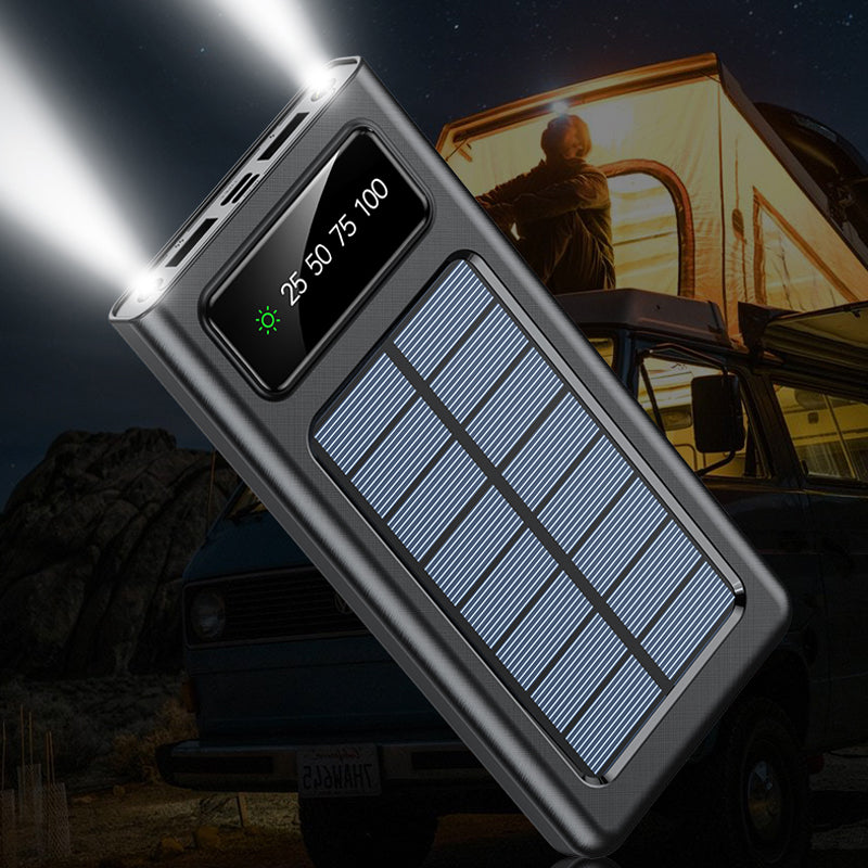 Banque d'énergie solaire portable 30 000 mAh
