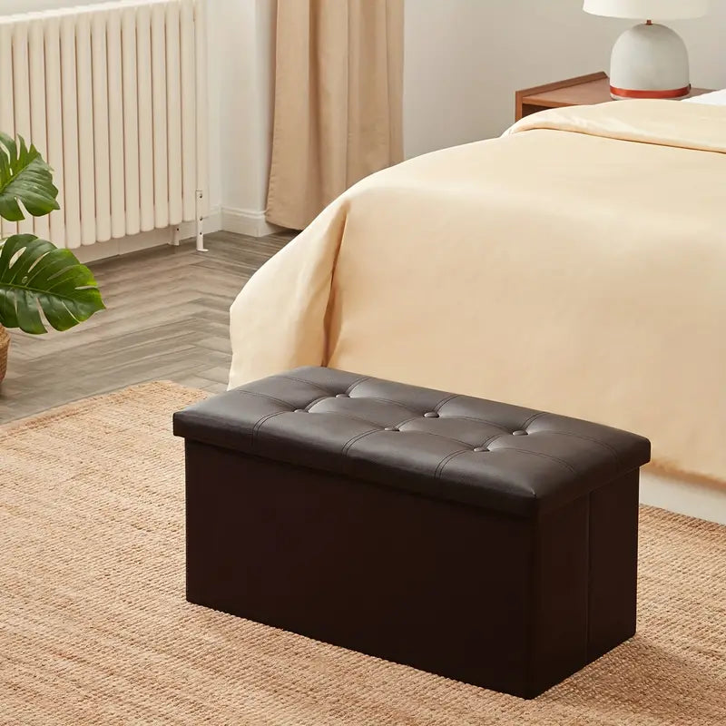 Repose-pieds Pliant de 80L avec Rangement