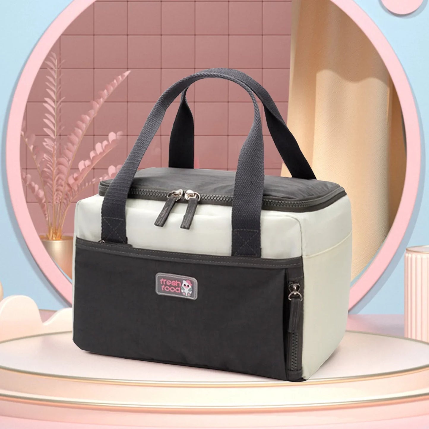 Sac à lunch isotherme portable de grande capacité