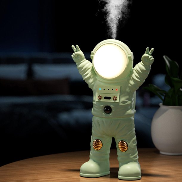 Diffuseur d'aromathérapie astronaute avec veilleuse LED