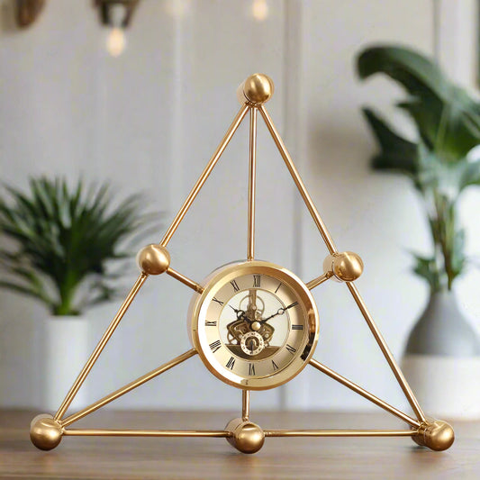 Mini Horloge Artisanale en Métal