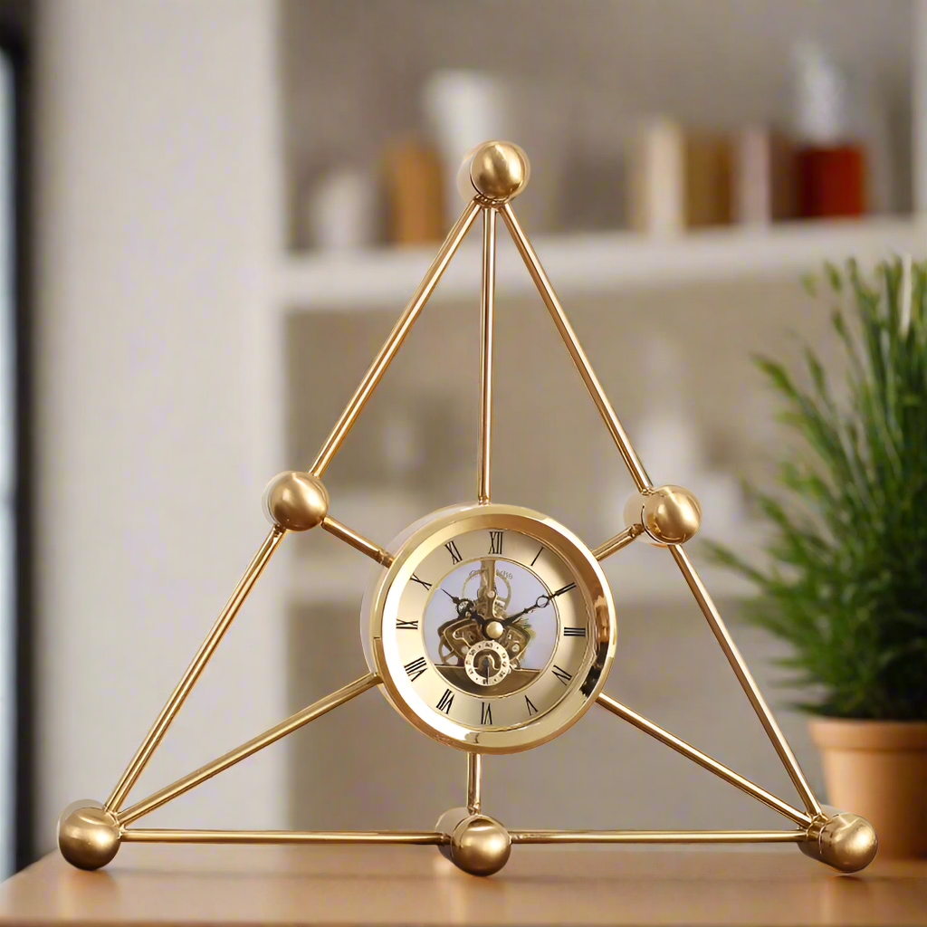 Mini Horloge Artisanale en Métal