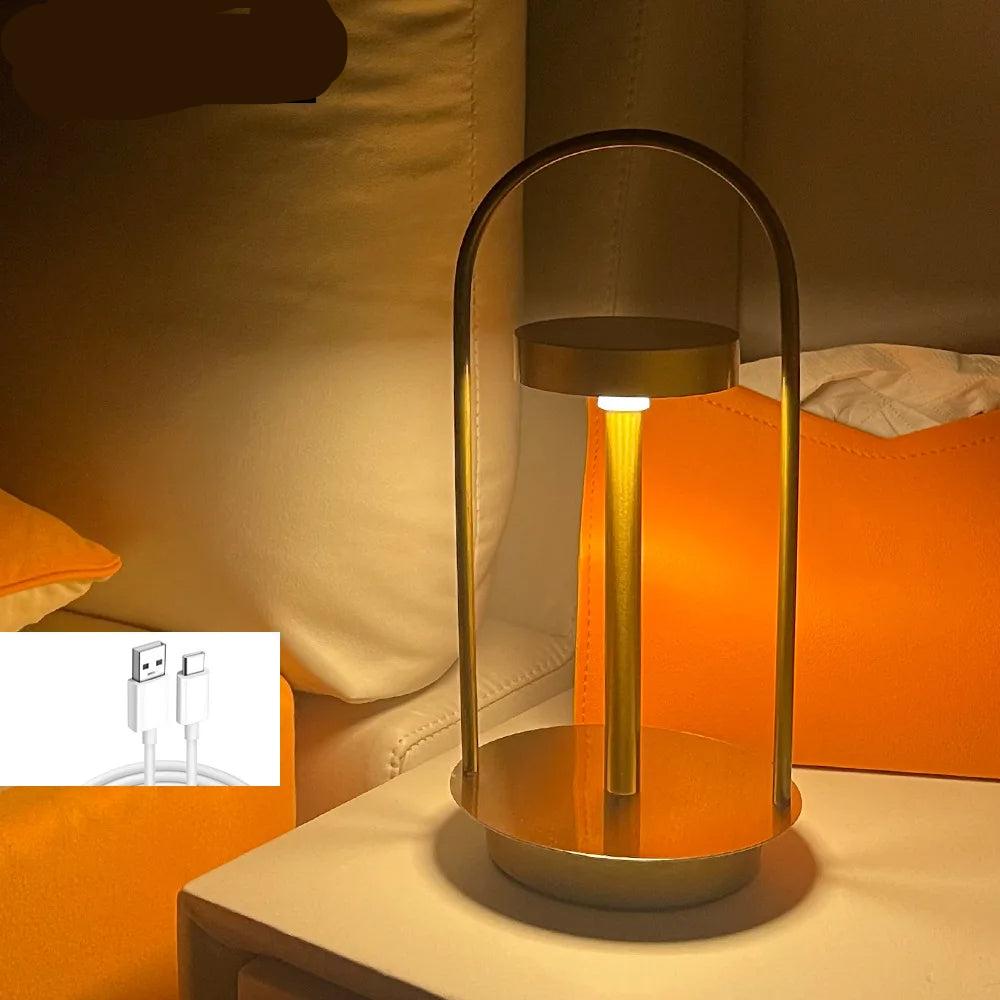 Lampe Tactile Rechargeable, Élégance Moderne et Praticité
