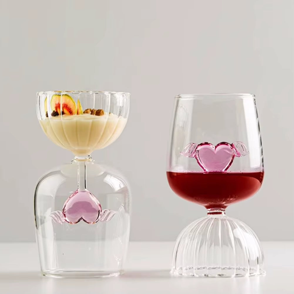 Tasse à Jus Romantique Réutilisable
