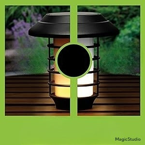 LED flamme solaire lumière jardin pelouse lumière