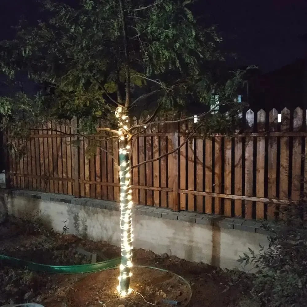 Corde de Tube Solaire à LED Étanche ,300 LED
