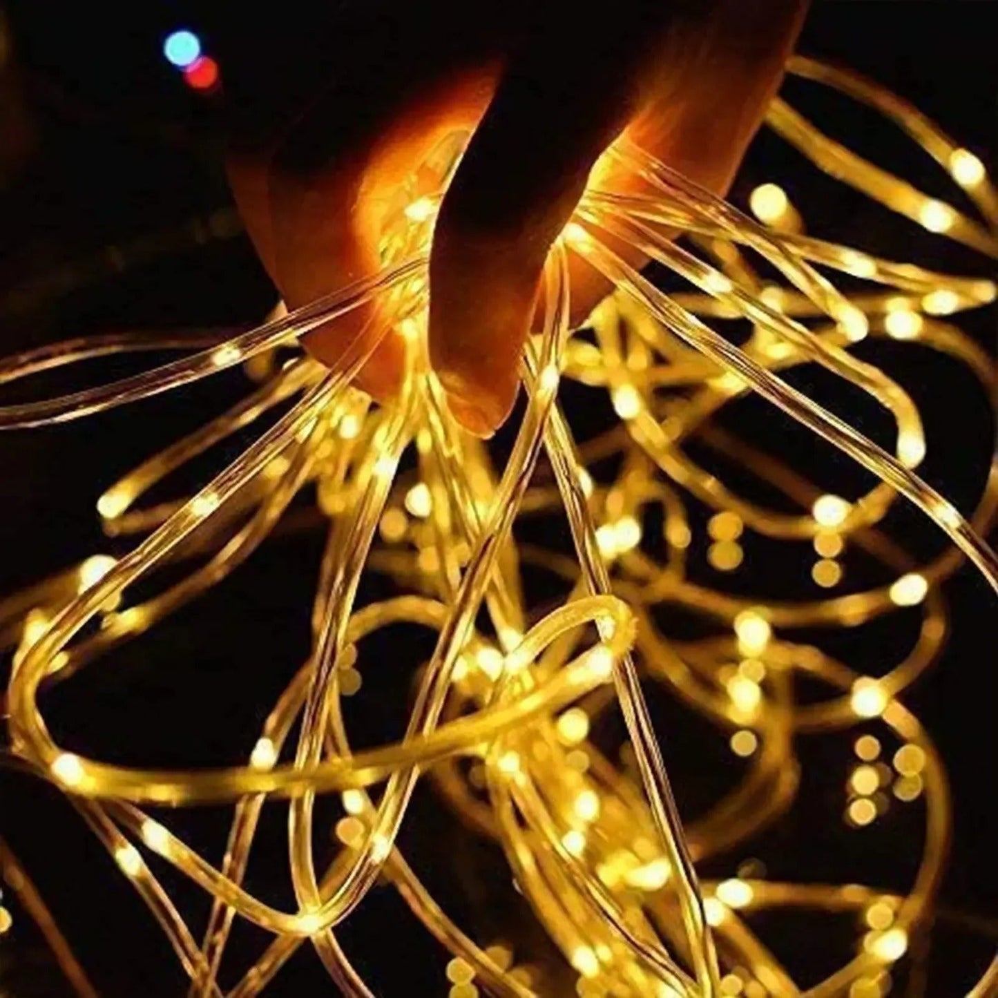 Corde de Tube Solaire à LED Étanche ,300 LED