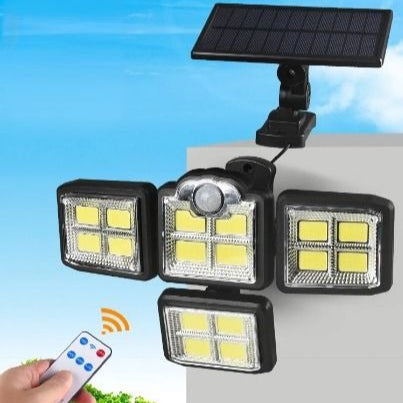Lot de 4 Lampes avec Détecteur de Mouvement et Télécommande