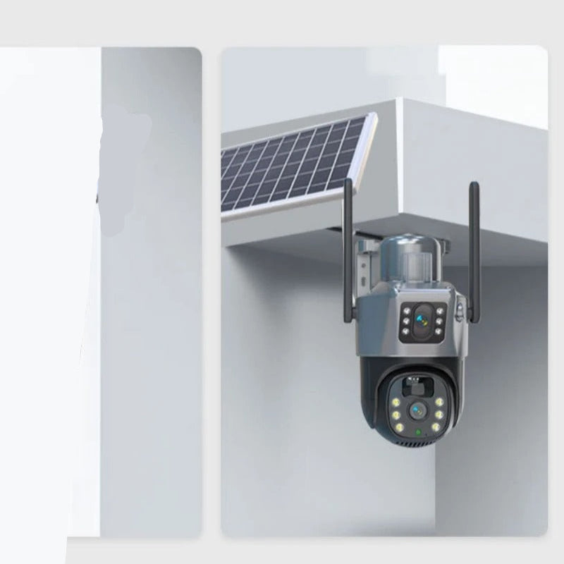Caméra de Surveillance Solaire 4G/WiFi 360°