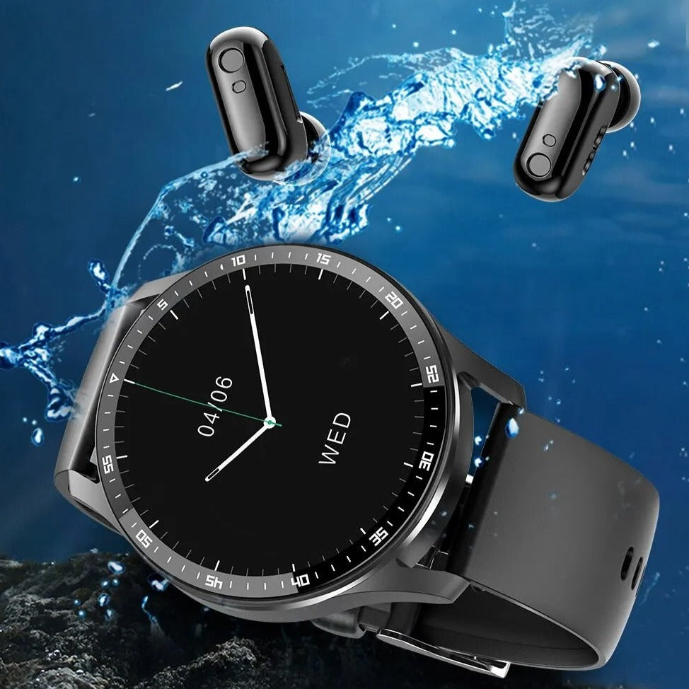 MISSOV-Montre connectée 2 en 1 pour les hommes et les femmes