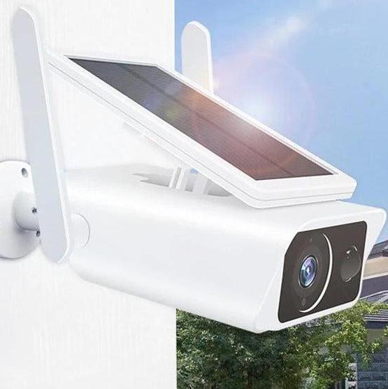 Caméra de Sécurité Extérieure HD Sans Fil à Énergie Solaire Compatible ICSee.
