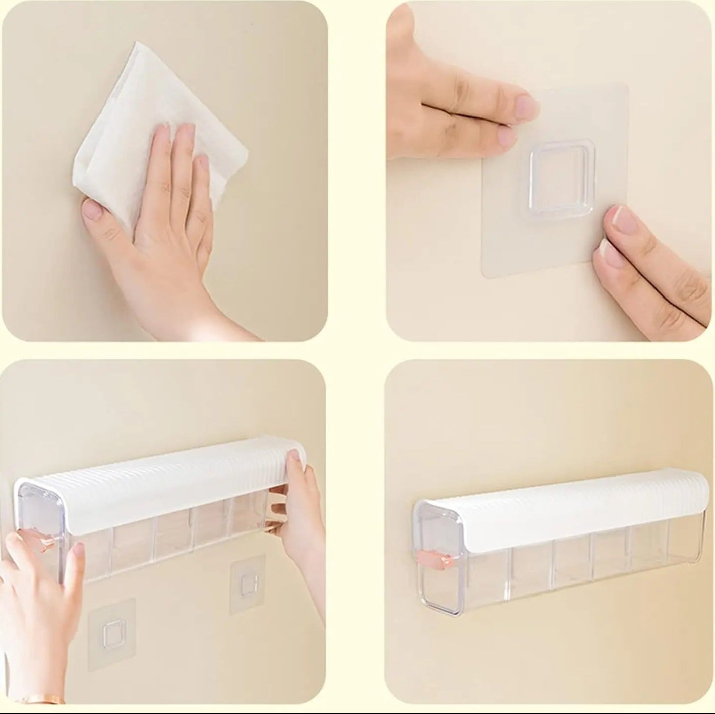 boîte de rangement murale pour vêtements