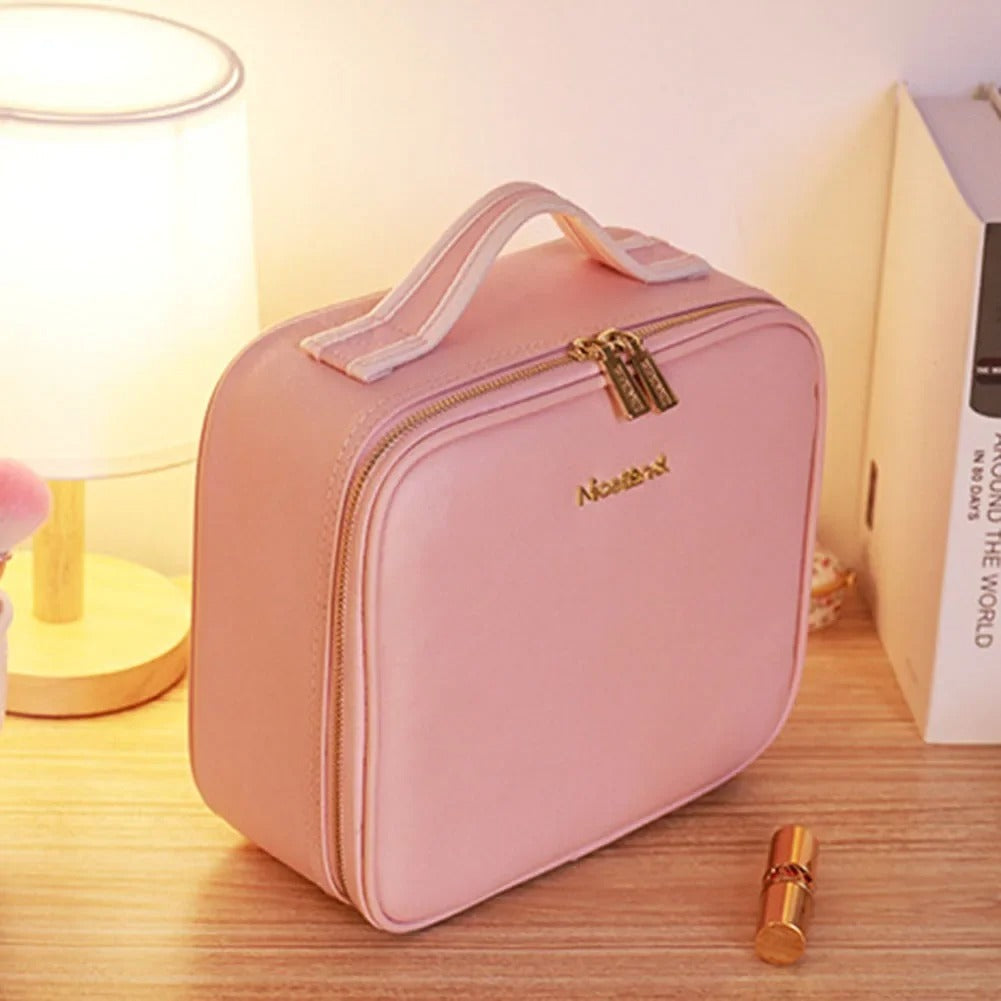 Sac Maquillage Voyage avec Miroir éclairé