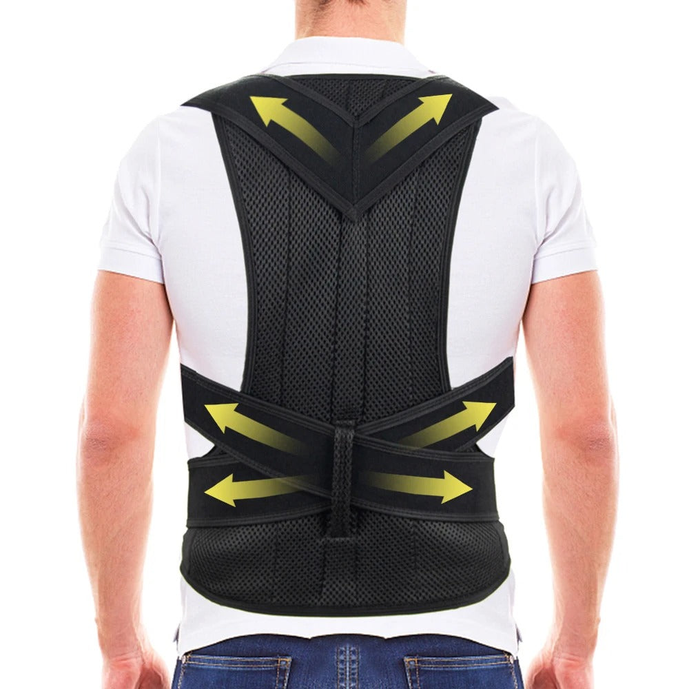 Corset de Posture Réglable pour Scoliose