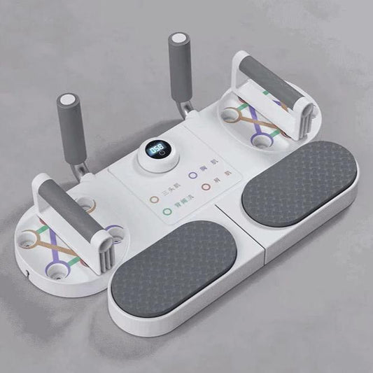 Équipement d'entraînement portable multifonction avec barre de pompes