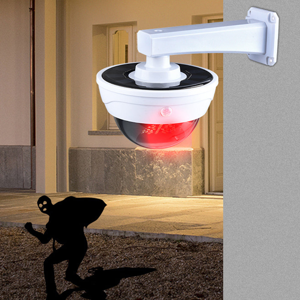Caméra Factice de Sécurité à Énergie Solaire