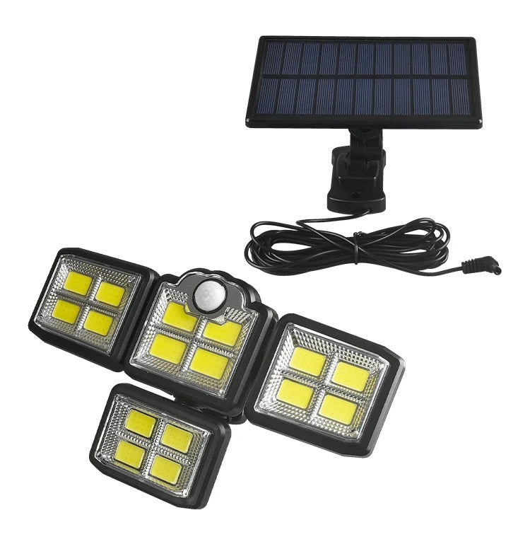 Lot de 4 Lampes avec Détecteur de Mouvement et Télécommande