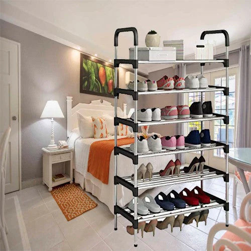 Étagère à chaussures à 6 niveaux