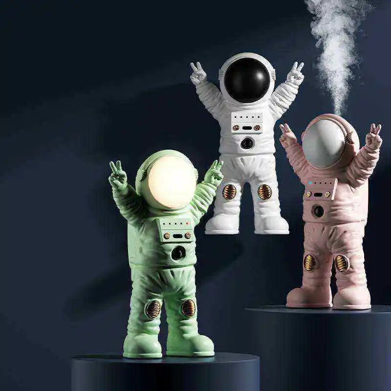 Diffuseur d'aromathérapie astronaute avec veilleuse LED