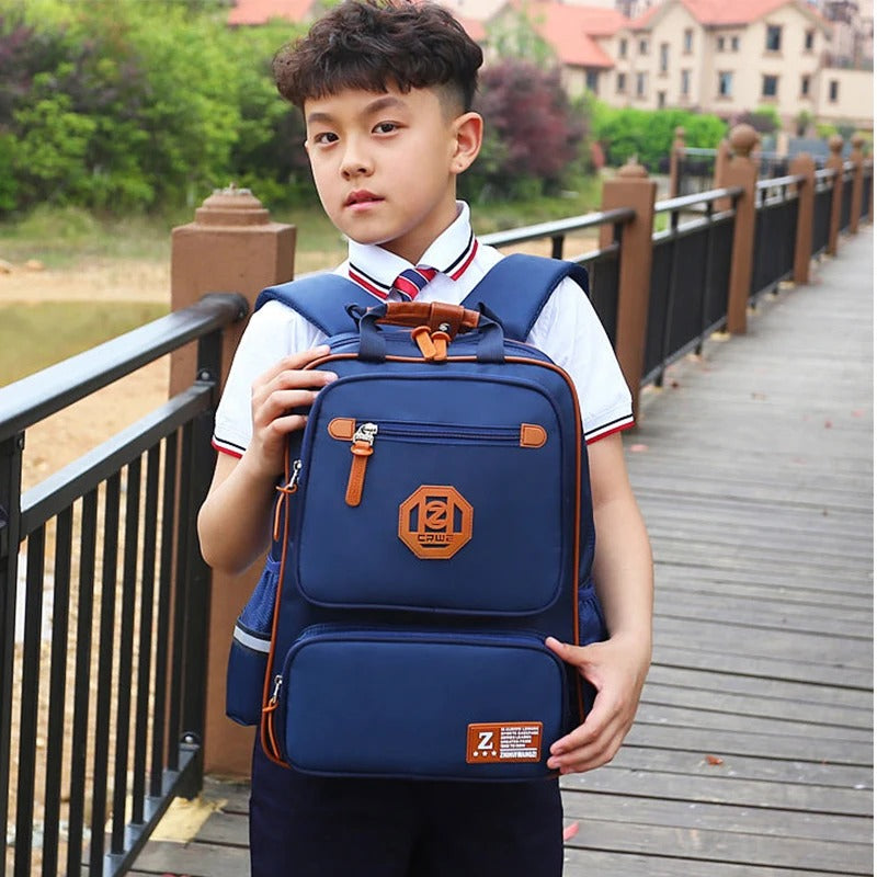 Sac à Dos d'École Primaire Étanche pour Enfant Garçon et Fille