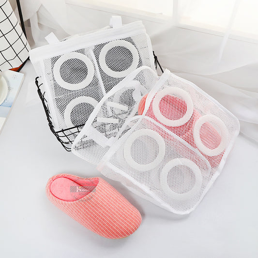 Sac de Lavage en Maille de Poudre pour Machine à Chaussures et Livres, Étui d'Entretien Spécial, Protecteur