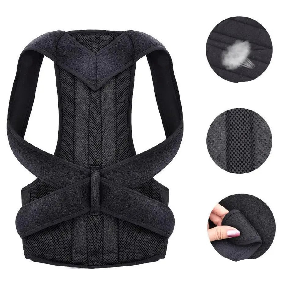 Corset de Posture Réglable pour Scoliose
