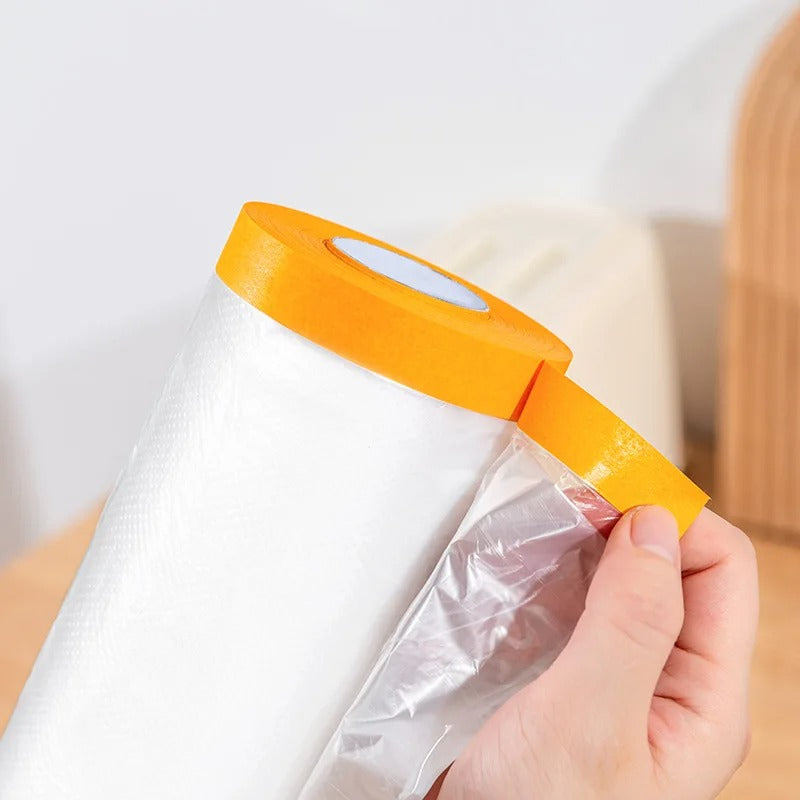 Housse de Protection avec Transparent ruban Étanche Adhésif Protection