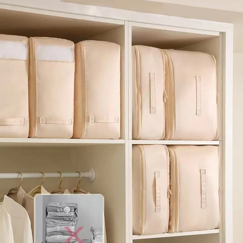 Cubes Organisateurs de Compression pour Voyages : Ultra Peu Encombrants ( 2 pcs )