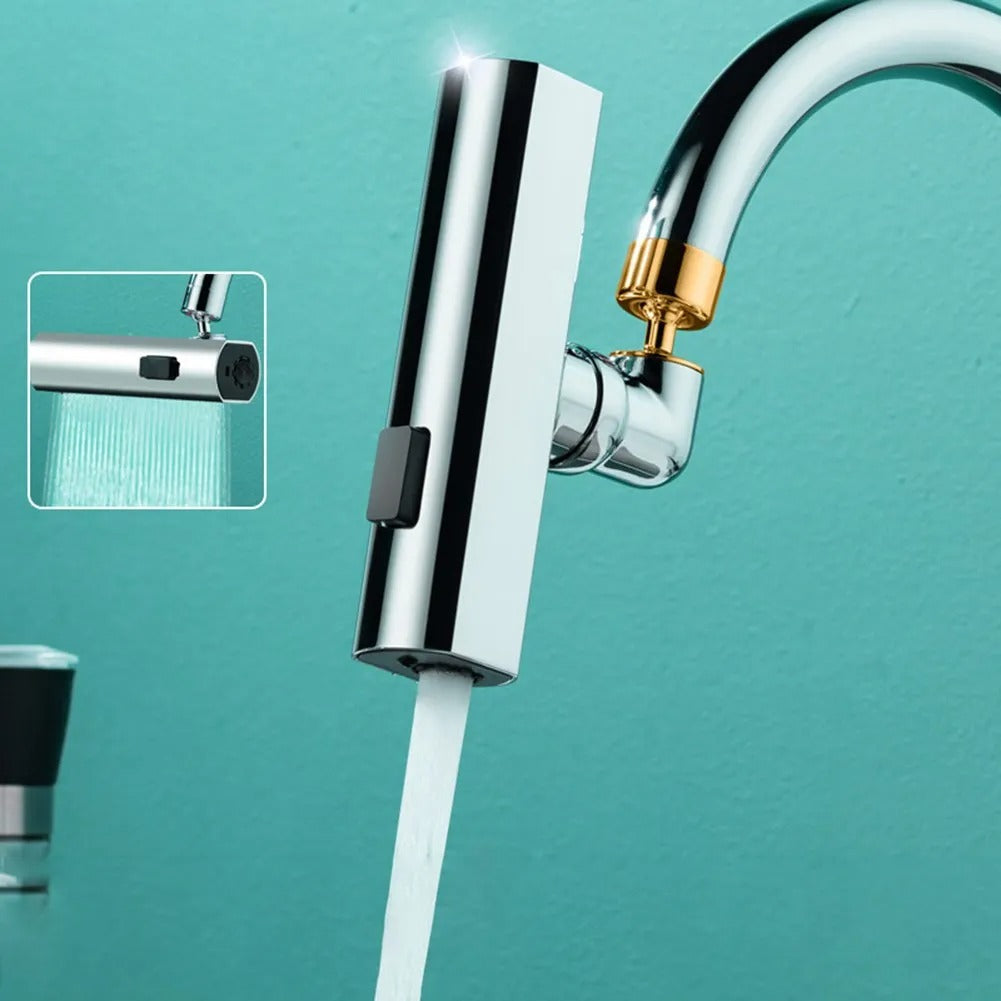 Robinet De Cuisine 3 En 1 À 360 Degrés Avec Pulvérisateur Extractible