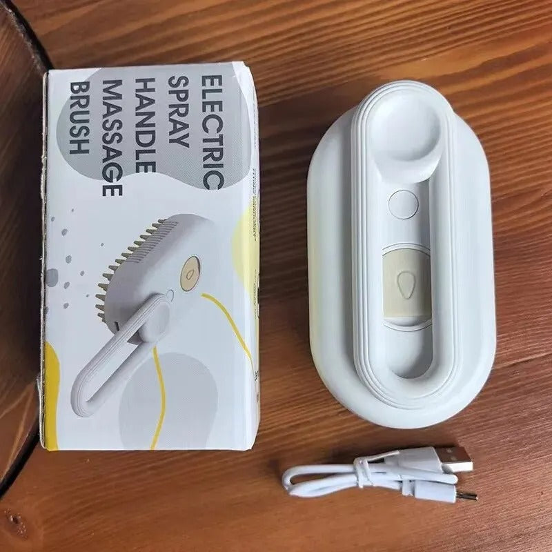 Brosse à Vapeur 3 en 1 : Le Soin Complet pour Votre Chat