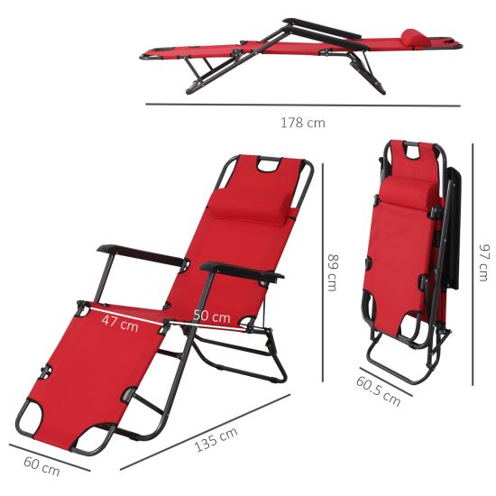 Chaise pliante Portable en tissu Oxford