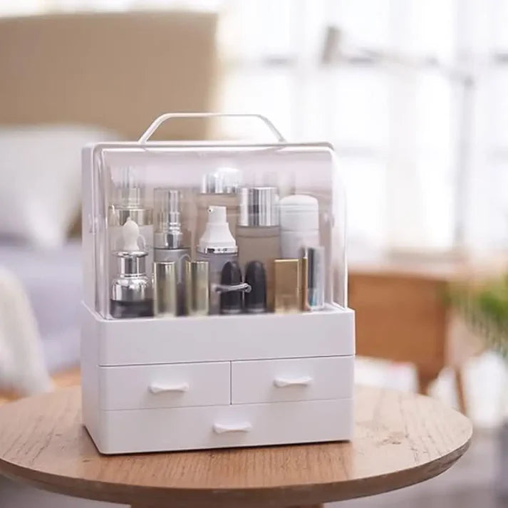 Organisateur de maquillage à 3 niveaux
