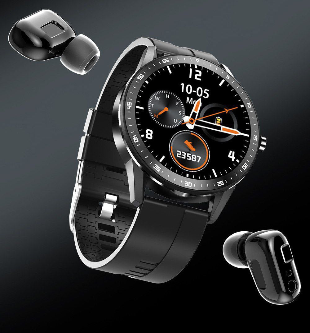 MISSOV-Montre connectée 2 en 1 pour les hommes et les femmes