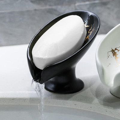 Porte-savon Portable en céramique de luxe
