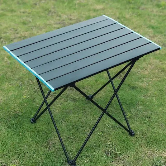 Table de camping pliante en alliage d'aluminium
