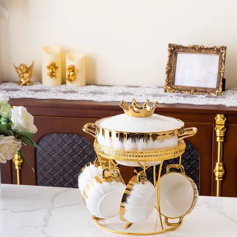 ensemble de vaisselle en céramique de luxe de haute qualité