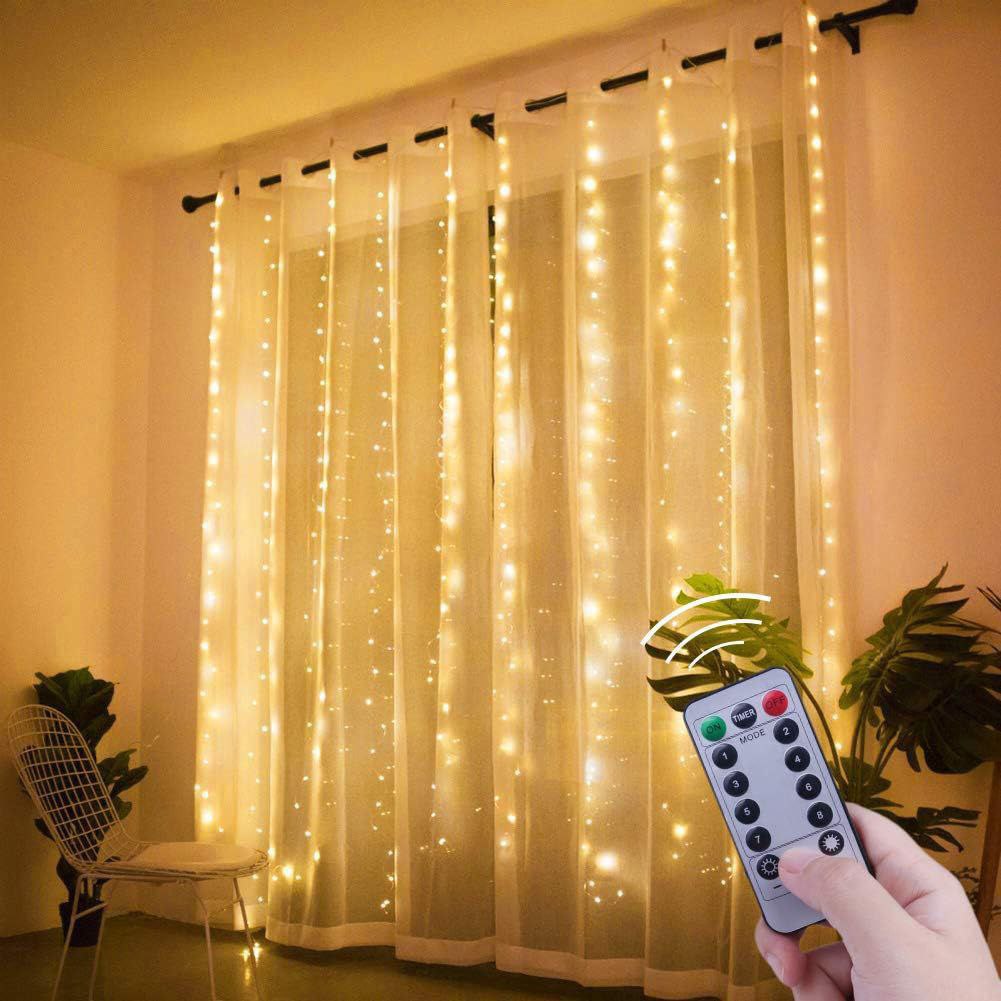 Guirlande Lumineuse LED , avec Télécommande USB, Étanche pour Intérieur et Extérieur