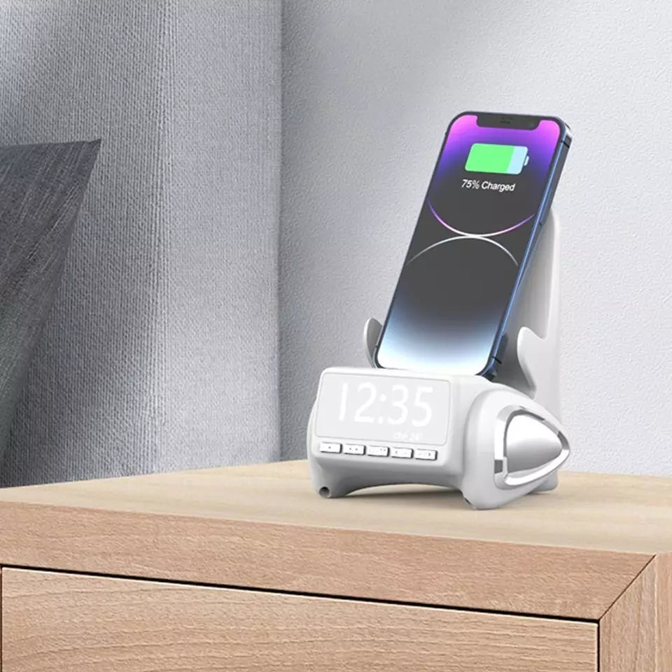 Mini chaise portable et chargeur sans fil
