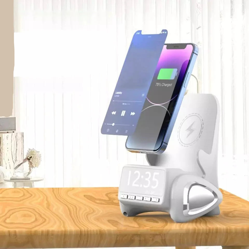 Mini chaise portable et chargeur sans fil